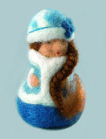 фото Набір для валяння іграшок Чарівна Мить В-173 "Снігуронька"