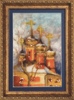 Набор для валяния картины Чарівна Мить В-90 "Зимнее сияние"
