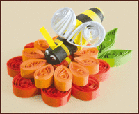 Набор для квиллинга Чарівна Мить КВ-30 "Пчела"