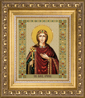 Набор картина стразами Чарівна Мить КС-081 "Икона святой мученицы Ирины"