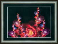 Набор картина стразами Чарівна Мить КС-104 "Волшебные цветы"