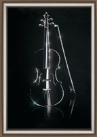 Набор картина стразами Чарівна Мить КС-137 "Волшебная скрипка"
