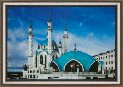 Набор картина стразами Чарівна Мить КС-145 "Мечеть Кул Шариф"