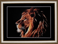 фото Набір картина стразами Чарівна Мить КС-146 "Цар звірів"