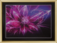 Набор картина стразами Чарівна Мить КС-170 "Звездный лотос"
