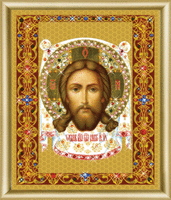 Набор картина стразами Чарівна Мить КС-185 "Икона Образ Господа Нашего Иисуса Христа"