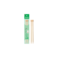 прямые бамбуковые спицы bamboo, натуральный цвет, 30 см (12") | интернет магазин Сотворчество