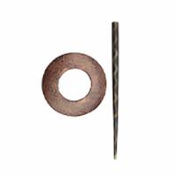 20881 Hazel (KP005) Shawl Pins with Sticks Exotica Series KnitPro