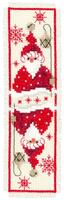 PN-0148032 Набор для вышивания крестом (закладка) Vervaco Christmas Gnome 2