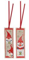 PN-0185073  Набор для вышивания крестом (закладка) Vervaco Christmas Gnome 2
