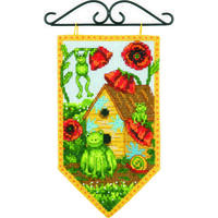 72-74134 Набор для вышивания крестом  «Лето» • «Summer Mini Banner»  DIMENSIONS