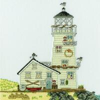 фото xss6 набор для вышивания крестом new england – the lighthouse "новая англия - маяк", bothy threads