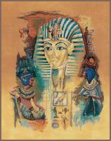 PN-0008006 Набор для вышивки крестом LanArte Tutankhamun "Тутанхамон"