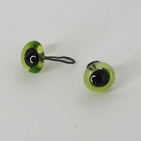 глазки для игрушек пришивные preciosa стекло, зеленые, 8 мм | интернет магазин Сотворчество