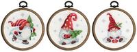 PN-0187976 Набор для вышивания крестом Vervaco Christmas gnomes "Рождественские гномы"