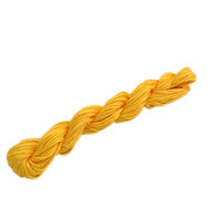 шнур нейлоновый 1,5 мм желтый пасма | интернет магазин Сотворчество