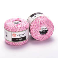 фото yarnart violet melange / ярнарт віолет меланж 3051 рожевий меланж 