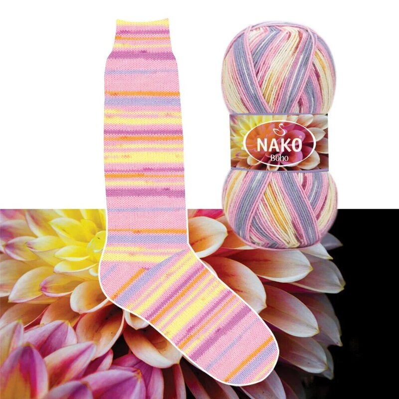 шкарпеточна пряжа nako boho concept (нако бохо концепт) | інтернет магазин Сотворчество