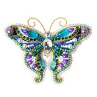 фото БП-344 Набір для виготовлення брошки Crystal Art "Метелик"
