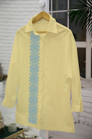 фото набір для вишивання сучасної сорочки "східно-подільска краса" с2 жовта